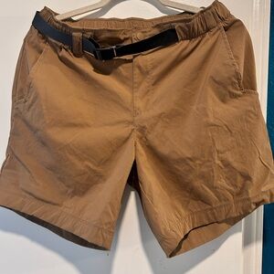 Columbia Landroamer Ripstop Men's Brown Shorts with Belt
